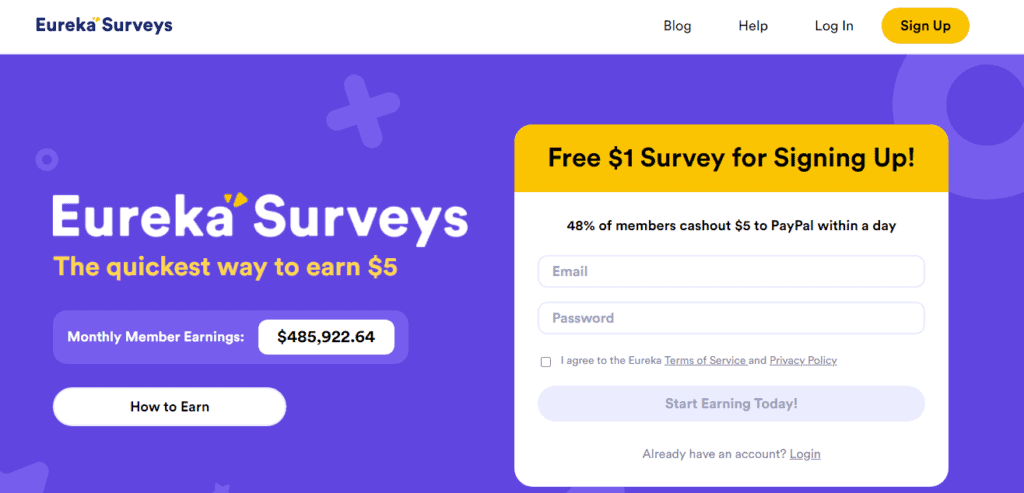 Eureka Surveys Review : Earn Money for Surveys with the Eureka Surveys App Photo