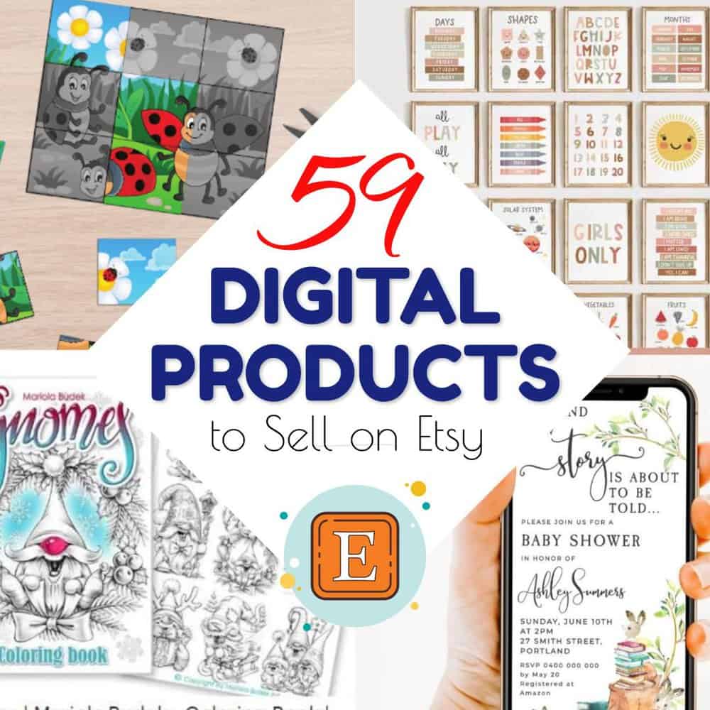 59 Worthwhile Digital Merchandise to Promote on Etsy In 2023 | Digital Noch